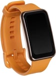 Watch Fit Montre Connectée,Boitier En Métal,Écran Amoled De 1.64"",10 Jours D'autonomie,96 Modes D'entraînement,Gps Intégré,Spo2,Capteur De Fréquence Cardiaque,Gestion Du Sommeil,Orange.[P894]