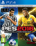 Pro Evolution Soccer Pes 2016 (Football) D1 Day One Edition PS4 PLAYSTATION 4