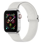 Apple Watch 41mm Series 9 Armband i resår, vit