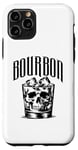 Coque pour iPhone 11 Pro Crâne de whisky bourbon - squelette vintage amateur de whisky