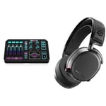 TC Helicon GoXLR Revolutionary Online Broadcaster Platform with 4-Channel Mixer, Motorized Faders & SteelSeries Arctis Pro Wireless - Gaming Headset - Hi-Res Speaker Drivers - Dual Wireless