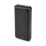 Nedis Powerbank | 20000 mAh | 1.5 / 2.0 / 3.0 A | Antal output: 2 | Output tilslutning: 1x USB-A / 1x USB-C™ | Input forbindels: 1x Micro USB / 1x USB-C™ | PD2.0 18W | Lithium-polymer