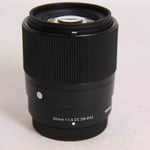 Sigma Used 30mm f/1.4 DC DN Contemporary Lens for Fujifilm X Mount