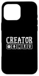 Coque pour iPhone 16 Pro Max Content Creator Vlogger Online Streamer Influenceur Hommes Femmes