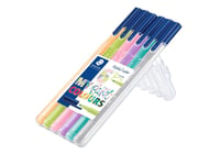 Fiberpenna Staedtler Triplus Color 1.0Mm Pastell Ass. Färger (6 St.)