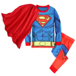 Barnens Avengers Halloween Kostym Set Pojkar Hawaii Party Outfit Superman 120cn