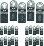 25x35 mm UN35B_25 Lames de coupe Métal Pour Bosch (Pas StarLock) Makita Milwaukee Einhell Ergotools Hitachi Parkside Ryobi Worx Workzone Multitool Outil multifonction Accessoires.[W753]