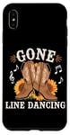 Coque pour iPhone XS Max Gone Line Dancing Musique country western Line Dancer