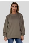 Sweat Marron Femme