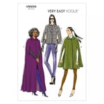 Vogue Very Easy Women's Cape Sewing Pattern, 8959