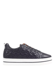 Jones Bootmaker Alexandrite Leather Diamond Quilted Trainers