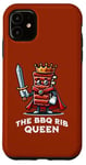 Coque pour iPhone 11 BBQ Rib Queen Ribs Funny Barbeque Ribs Lovers Grilling Saying