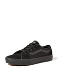 Vans Filmore Decon Suede/Canvas, Basket Femme, Toile Suédine Noire Noire, 34.5 EU