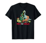 Jurassic World Rex The Halls Christmas Tree T-Shirt