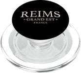 Reims Francia - Simple Reims Francia PopSockets PopGrip pour MagSafe