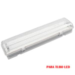 EDM - Réglette Fluorescent Etanche Pour Tube Led 2x9w (eq. 18w) 220v 65cm Ip65