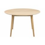 Table ronde en bois clair L120 - nogana