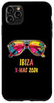 Coque pour iPhone 11 Pro Max Conception de lunettes de soleil Ibiza X-Mas 2024, Noël