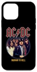 Coque pour iPhone 12 mini ACDC Highway To Hell Circle Rock Music Band