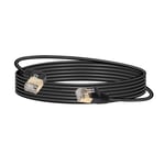 Câble Ethernet RJ45 Cat8, câble réseau Cat8 haute vitesse mâle à mâle à 90 degrés 10 pieds, cordon de raccordement SFTP 40 Gbps 2000 Mhz pour routeur modem serveur (Right).[G885]