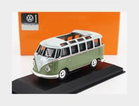 MINICHAMPS 940052300 Volkswagen - Samba Minibus 1961 - Gris Vert - 1/43