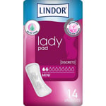 Diskreetit naisten suojat Lindor Lady Mini, 14 kpl