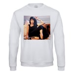 Sweat Shirt Homme Uma Thurman Pulp Fiction Tarantino Lit Actrice Cinema