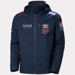 Helly Hansen Men's American Magic Crew Hooded Sailing Jacket 2.0 Marineblå L