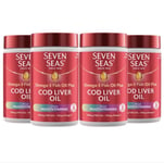 Seven Seas Cod Liver Oil Plus Multivitamins 4 x 90 Capsules 1 Year Supply New