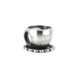 Sterling Silver Alice In Wonderland Cup And Saucer Charm