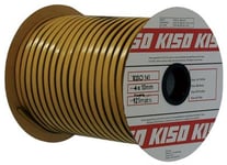 KISO Joint d'étanchéité EPDM 141 KISO-9x3 mm-Noir-Rouleau 150 mL-1413x9N