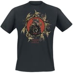 Queens Of The Stone Age In Times New Roman - Circle Hands T-Shirt black