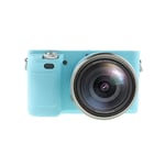 Coque de protection en Silicone pour appareil photo numérique Sony A6000,ILCE-6000 - Type Bleu