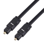 Digital Optical Audio Cable, SPDIF Optical Cord for Sound Bar/TV/PS4/Xbox, 10ft