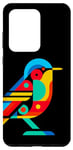 Galaxy S20 Ultra Geometric Minimalism Modern Illustration Nightingale Bird Case