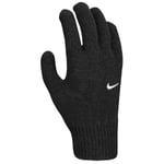 Nike Mens Tech Grip 2.0 Knitted Swoosh Gloves (Black) - Size Small/Medium