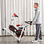 Homcom Exercise Cycling Bike with Adjustable Height