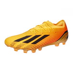 Adidas Mixte X SPEEDPORTAL.1 AG Sneaker, Solar Gold/Core Black/Team Solar Orange, 43 1/3 EU