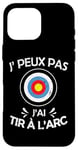 Coque pour iPhone 16 Pro Max Tir à l'arc archer Arc l'archerie tireur humour 2025