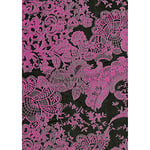 Décopatch FDA460O - Une pochette de 20 feuilles 30x40 cm - Dentelle fuschia/noire