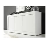 Buffet 3 portes L160cm BRIGHT blanc laqué