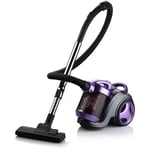 Aspirateur Traîneau sans sac Cyclonique 1200W - Capacité 3,0 l - Aspirateur léger pour Tapis et Sols durs