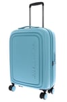 Mandarina Duck LOGODUCK + Trolley Cabin EXP, Aqua, Standard Size, Linea iconica di in policarbonato