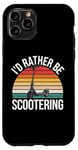 iPhone 11 Pro Scooter Electric Retro Vintage Street Stunt E-Scooter Tricks Case