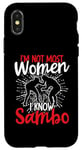 iPhone X/XS Sambo Women Russian Wrestler Female Sambo Wrestling Case