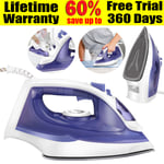 Clothes Steamer Iron Garment Steamer Ironing Clothing Wrinkle Remover Ceramic 