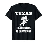 Texas American Football Champion Legends Players Team Fan T-Shirt