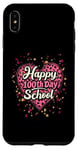 Coque pour iPhone XS Max Happy One Hundred Day School for a Teacher and Kids