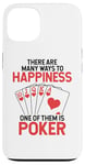 Coque pour iPhone 13 De nombreuses façons de faire du bonheur Poker Hands Texas Holdem Player Poker