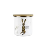 Hare & Dandelions Cafetiere Coffee Canister - Countryside Kitchen Storage Gifts